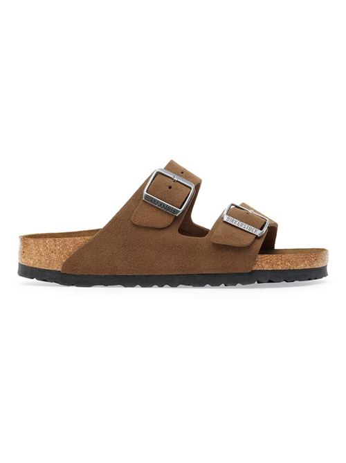 ARIZONA 2 FASCE CAMOSCIO CUOIO BIRKENSTOCK | 1030865CAMOSCIODARK TEA